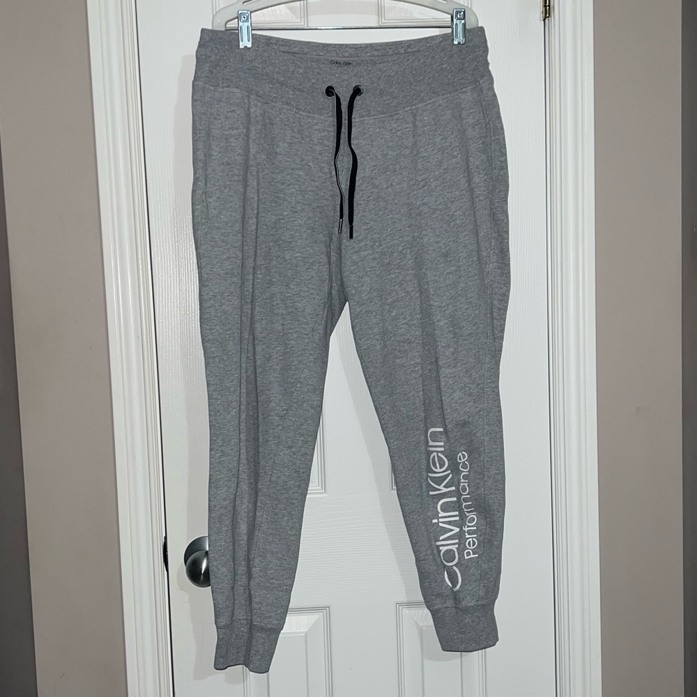 Calvin Klein Large Grey Sweats - Picture 1 of 4